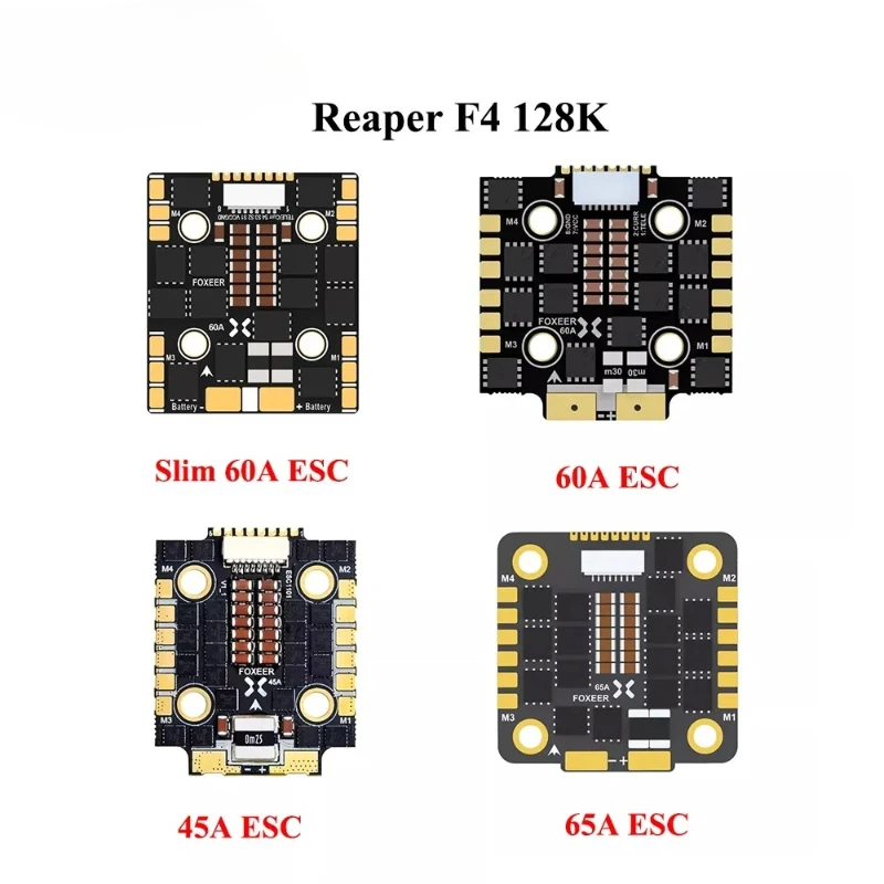 UniFly1pcs Reaper F4 Mini 128K - Foxeer Reaper F4 128K 65A Esc review and price