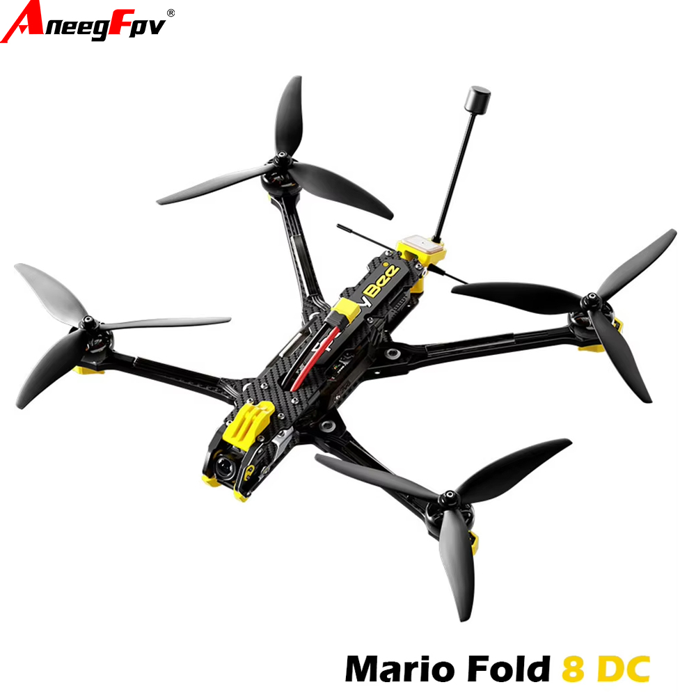 SpeedyBee Mario Fold 8 DC Long - Speedybee F405 V4 Bls 55A Stack review and price